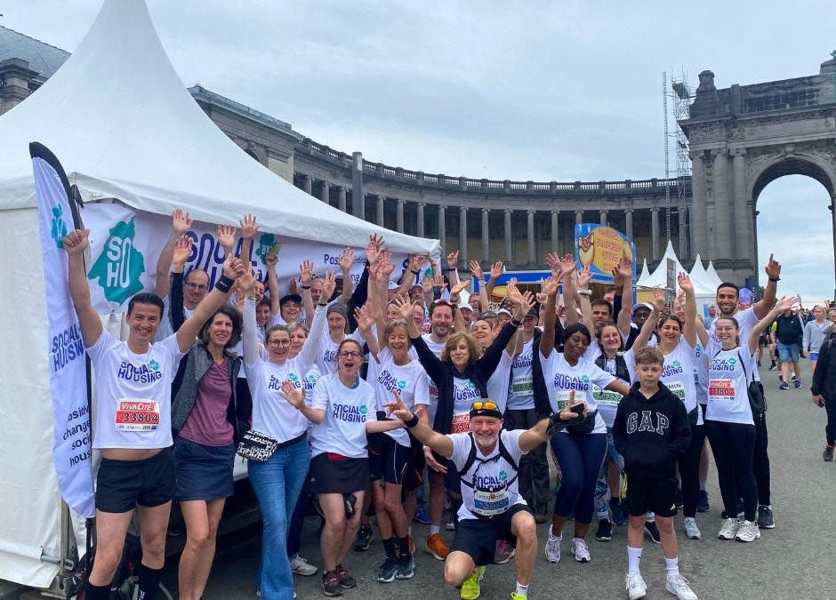 Everecity neemt voor de 1e keer deel aan de 20km van Brussel