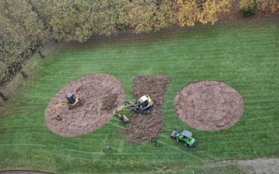 Een nieuwe speeltuin in de wijk Platon